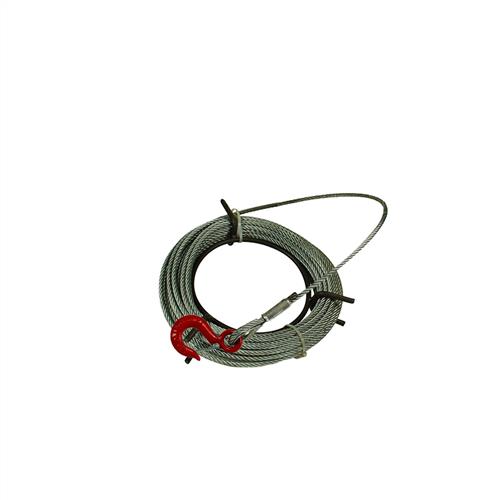 Cable for winch 6x25/16.4mm G2070 20M with hook Austlift
