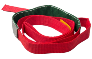 Wheel Lock Webbing Strap LC1750kgx3M with Rubber Grip protective sleeve