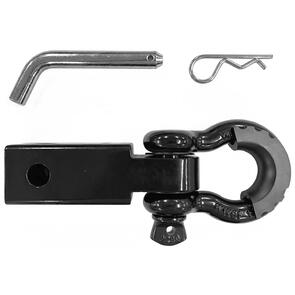 Recovery Hitch Receiver with Shackle