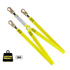 Lanyard Double Web 2M Double Action Snap Hook