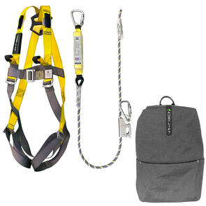 Stainless Steel Harness Lanyard Combo Kit