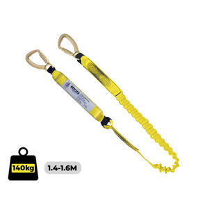 Lanyard Single Elasticated with Triple Action Hooks Complies AS1891.5
