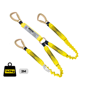 Lanyard Double Elasticated Triple Action Complies AS1891.5