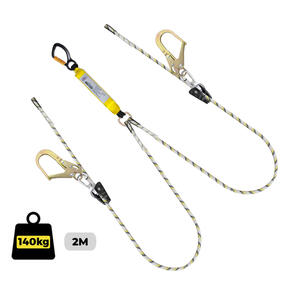 Kernmantle Rope Sharp Edge Double Adjust Aluminum T/A Snap Hook
