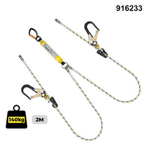 Kernmantle Rope Sharp Edge Double Adjust Aluminum T/A Snap Hook