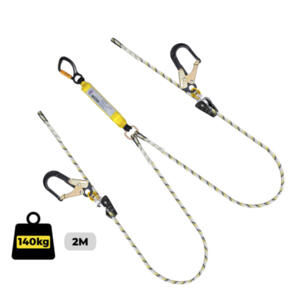 Kernmantle Rope Sharp Edge Double Adjust Aluminum T/A Snap Hook