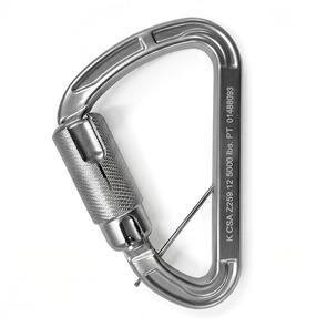 Karabiner Aluminium Triple Action Opening 17mm Captive Pin