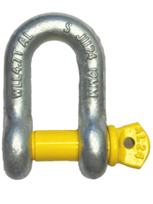 Shackle Grade 'S' Dee Screw Galvanised