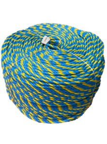 Telco Rope blue and yellow