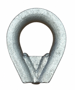 Thimble AS Type Galvanised with Gusset Heavy Duty