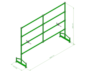 Truck Safety Barrier Large