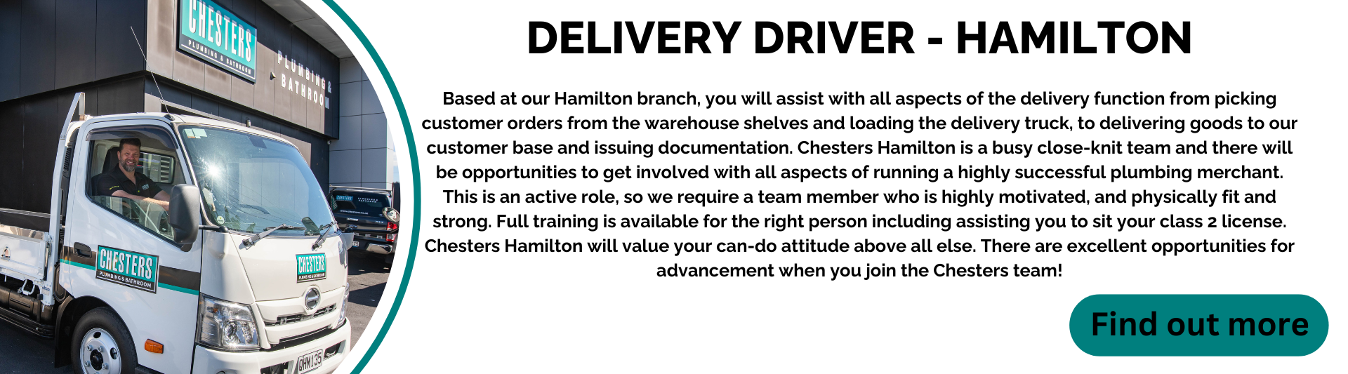 Delivery Driver Hamilton