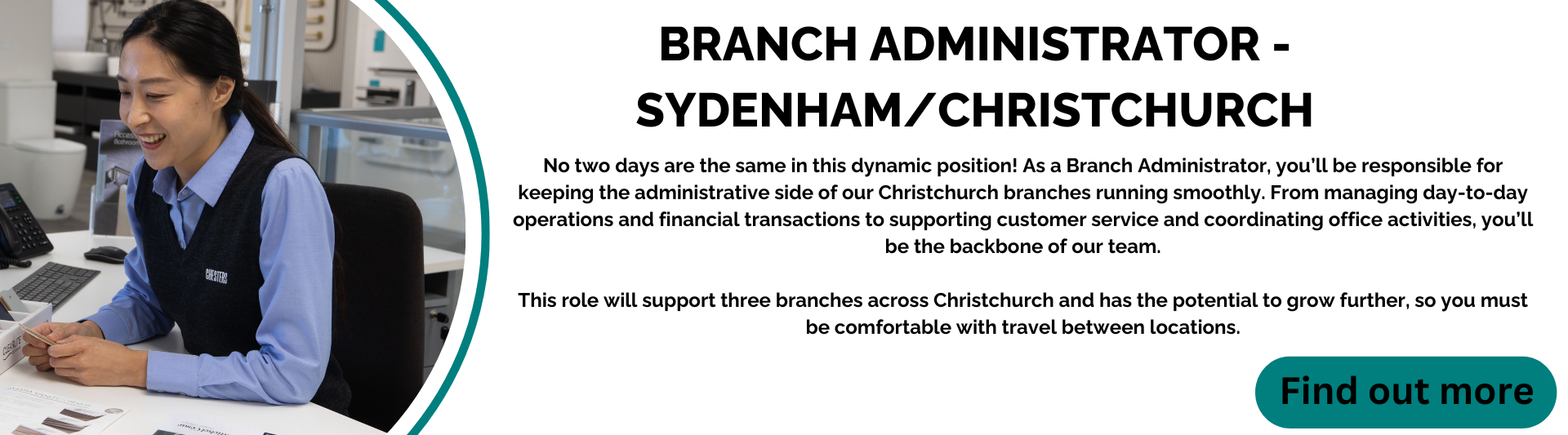 Branch Admin - Chch