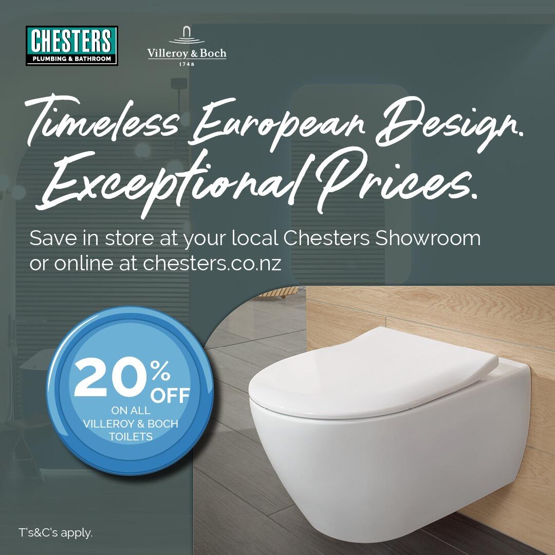 Villeroy & Boch toilets