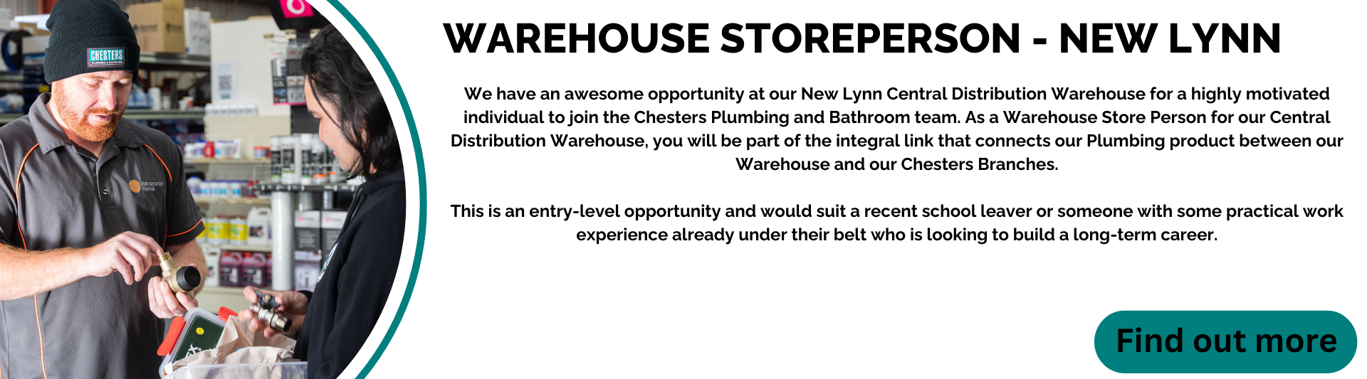 Warehouse Store Person - New Lynn