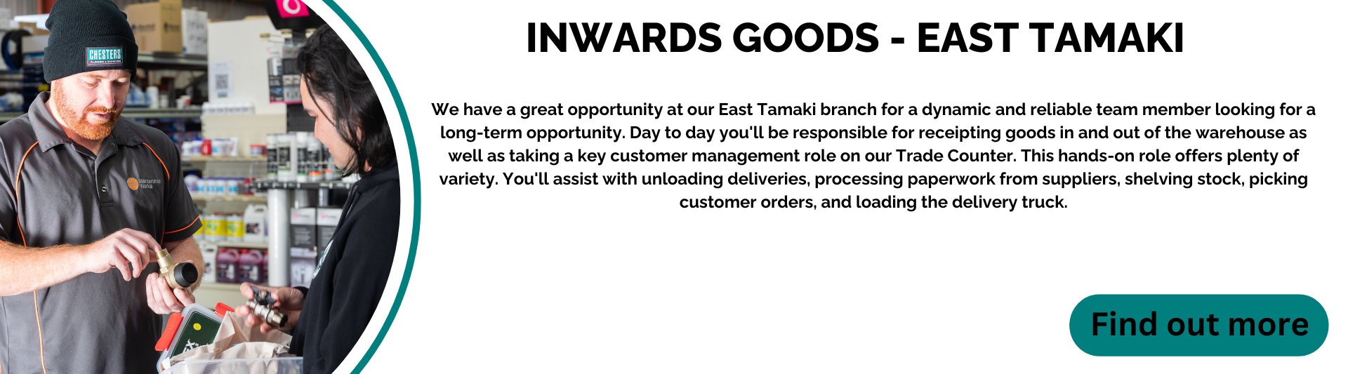 Inwards Goods - East Tamaki