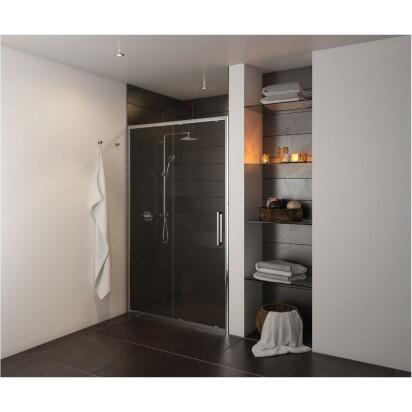 Elementi Evolve 2 Sided Shower Left Hand Moulded Wall Centre Waste