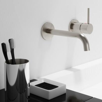 Elementi Uno Basin Mixer Wall Mounted