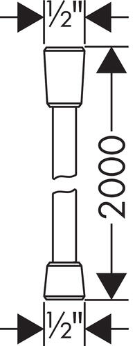 Hansgrohe Isiflex Shower Hose