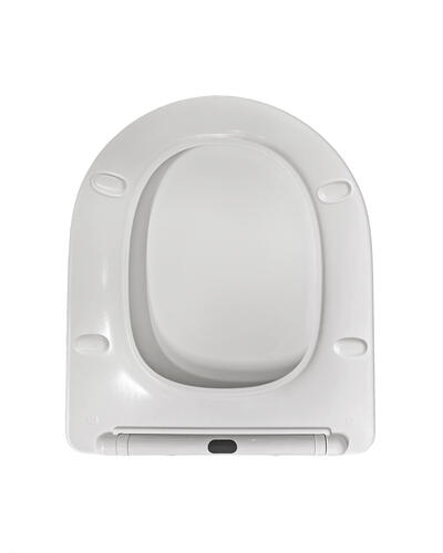 Argent Krona Toilet Seat Soft Close Slim