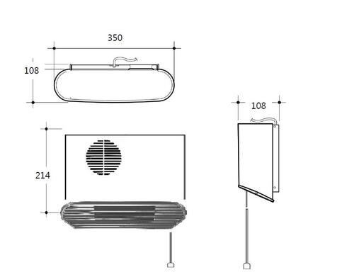 Serene Wall Heater - Professional Bathroom Heater