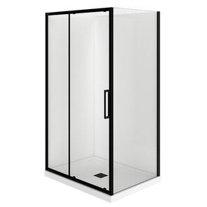 Elementi Evolve 2 Sided Shower Left Hand Flat Wall Centre Waste
