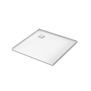 Athena Slateforma Shower Tray Alcove ABC Upstand Corner Waste, 1000x1000mm