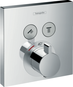 Hansgrohe ShowerSelect IBOX Thermostat Mixer Complete 2 Function Chrome