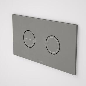 Caroma Invisi II Push Panel Dual Flush Round Buttons