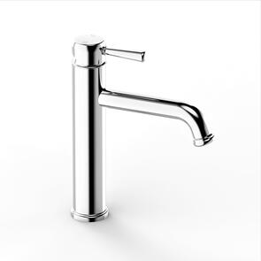 Faucet Strommen Cascade Basin Mixer Mid Height