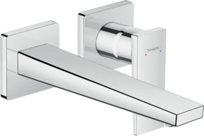 Hansgrohe Metropol Basin Mixer Wall Mounted Complete Chrome