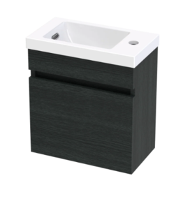Clearlite Pacific Rise Vanity Wall Hung 1 Door Left Hinge
