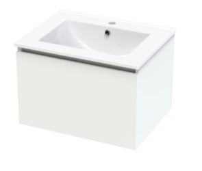 Clearlite Pacific Rise Vanity Wall Hung Single Drawer