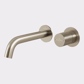 Villeroy & Boch Luxx Basin Mixer Wall Mounted Brushed Nickel