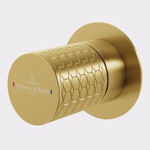 Villeroy & Boch Luxx Shower Mixer Brushed Gold
