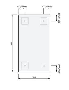 St Michel Solo Simple Mirror and Demister