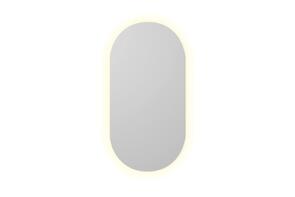 St Michel Eclipse Pill Mirror with Demister and LED Light Backlit