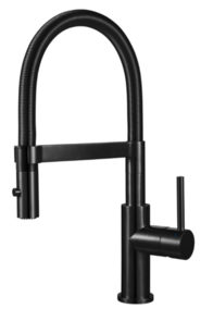 Villeroy & Boch Steel Expert Compact Kitchen Mixer Pull Down