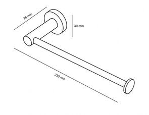 Heirloom Aura Towel Holder