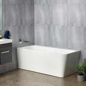 Athena Contro Bath Back to Wall Corner Left