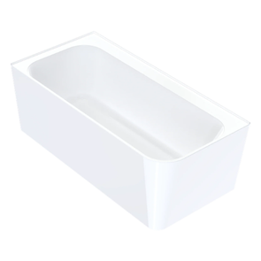Athena Contro Bath Back to Wall Corner Left with Upstand