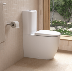 Caroma Contura II Back To Wall Toilet Suite Cleanflush