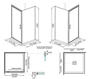 Elementi Evolve Shower 2 Sided Tiled Centre Waste