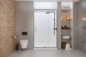 Elementi Evolve 3 Sided Shower Flat Wall Centre Waste