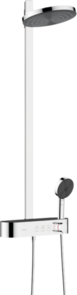 Hansgrohe Pulsify S Column Shower 260 2 Jet with ShowerTablet Select 400