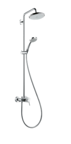 Hansgrohe Croma Column Shower 220 1 Jet with Mixer