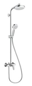 Hansgrohe Crometta Column Shower 160 1 Jet with Mixer