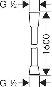 Hansgrohe Isiflex Shower Hose