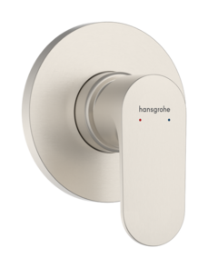 Hansgrohe Rebris S Basic Shower Mixer Complete Chrome Brushed Nickel