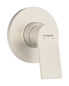 Hansgrohe Zebris Basic Shower Mixer Complete Brushed Nickel